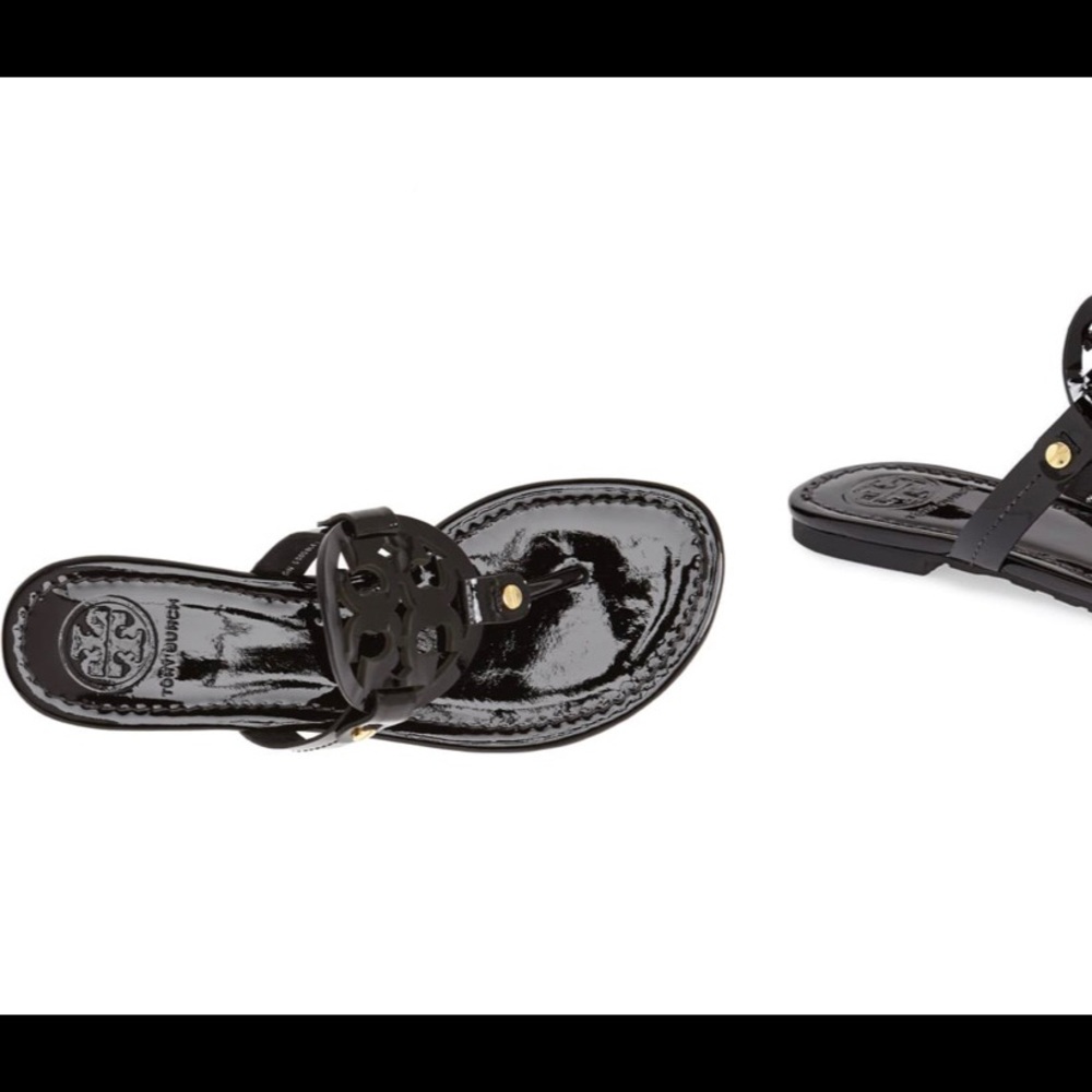 Black Tory Burch sandals